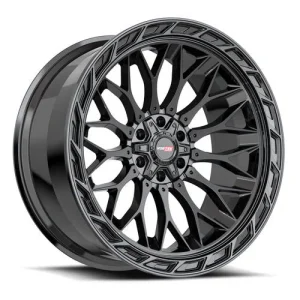 Vortek Offroad – VRP-503 INFERNO – Black – 20″x9″ 0mm – All weather Wheels – 503209430GB